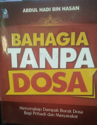 Image of BAHAGIA TANPA DOSA