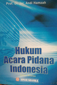 Image of Hukum Acara Pidana Indonesia