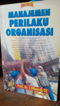 Image of Manajemen Perilaku Organisasi