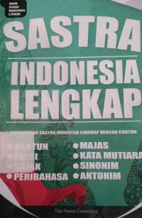 Image of SASTRA INDONESIA LENGKAP